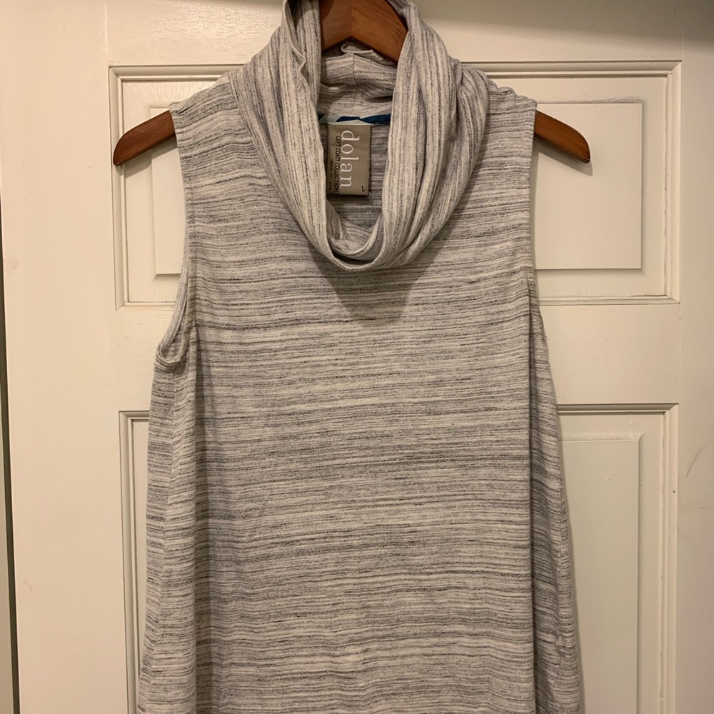 Anthropologie Dolan Cowl Neck Sleeveless Size L